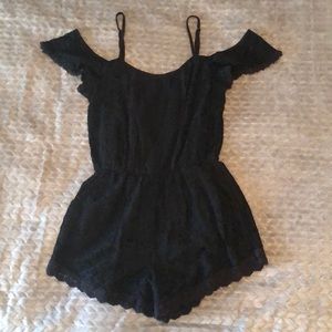 NEW ITEM: Black Romper w/Pockets!